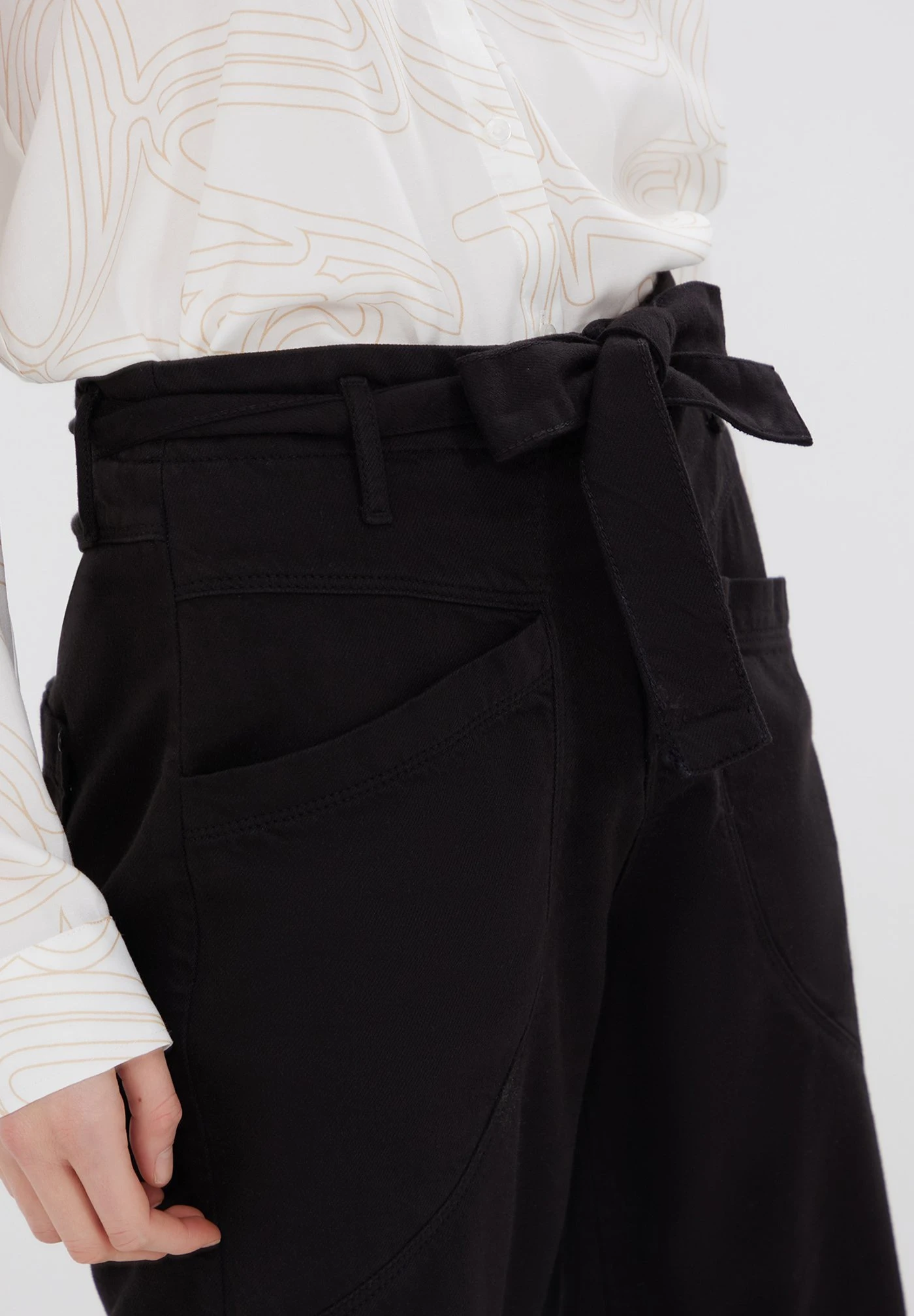 ONE STEP Le John - Jean Droit - Black 6 ONE STEP Le John - Jean Droit - Black – Image 4