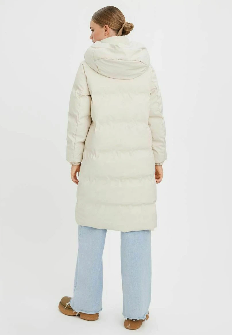 Vero Moda Vmnoe Long Coated Boos - Manteau D'Hiver - Birch 5 Vero Moda Vmnoe Long Coated Boos - Manteau D'Hiver - Birch – Image 3