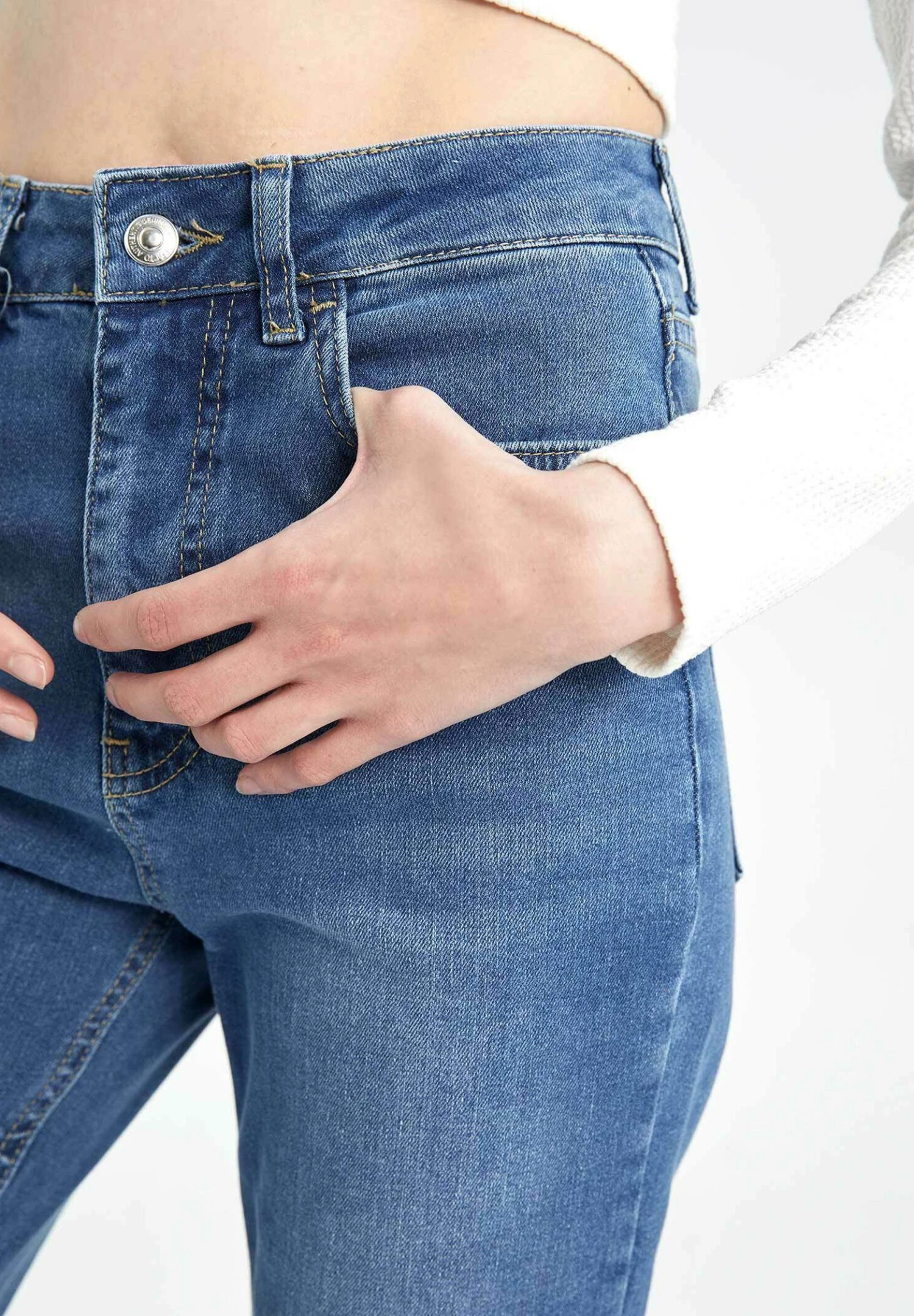 DeFacto Jean Flare - Blue 6 DeFacto Jean Flare - Blue – Image 4