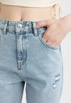 DeFacto Mom Fit - Jean Slim - Blue -Next Soldes 6d8885a06f9844508a6b79d53382d09c