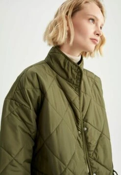 DeFacto Oversize Fit - Manteau D'Hiver - Khaki -Next Soldes 6ef4e12ac1d24d65b0634b73ae654b36