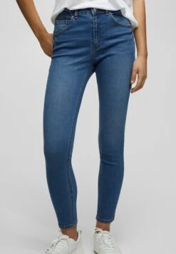 PULL & BEAR Push Up - Jeans Skinny - Blue Denim