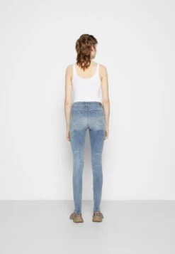 Replay Newluz Hyperflex Bio - Jeans Skinny - Medium Blue -Next Soldes 7053284cae9a4b32bb01a3450af28852