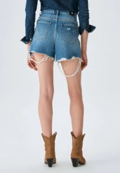 LTB Jadey Vintage Sea Wash - Short En Jean - Mid Blue -Next Soldes 70d27737ae0f45f98d8fb1a1f329c5fb