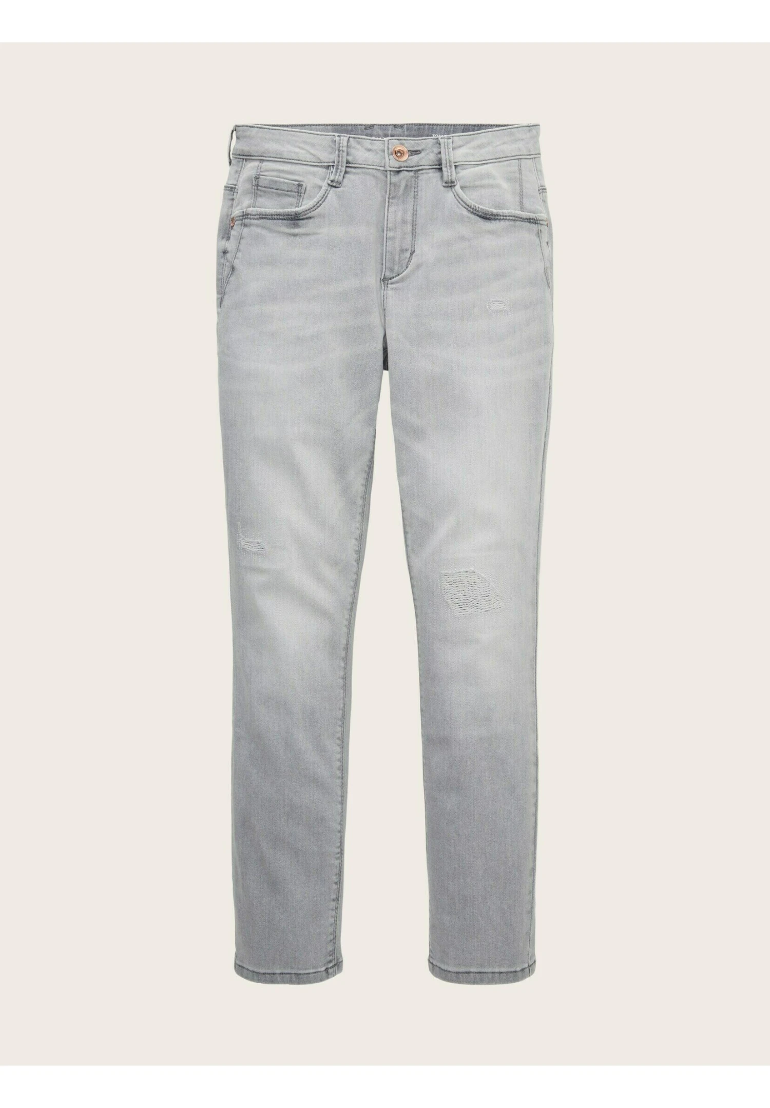 Tom Tailor Alexa - Jean Slim - Used Bleached Grey Denim 22 Tom Tailor Alexa - Jean Slim - Used Bleached Grey Denim – Image 20