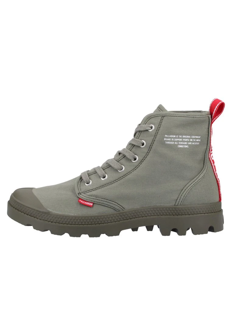 Palladium Pampa Hi Dare Unisex - Bottines À Lacets - Olive 3 Palladium Pampa Hi Dare Unisex - Bottines À Lacets - Olive