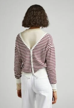 Pepe Jeans Danna - Gilet - Red/White 9 Pepe Jeans Danna - Gilet - Red/White -Next Soldes 7275e1f01d8e46b1b7b2b460a9c36dfd