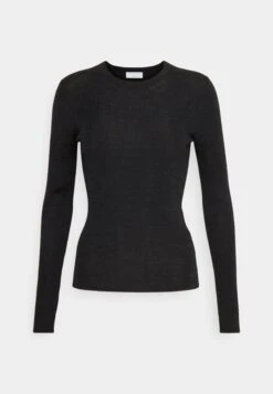 Tiger Of Sweden Ovie - Pullover - Dark Grey Melange -Next Soldes 737d541c071f45f5ab47f4b8935b42ed