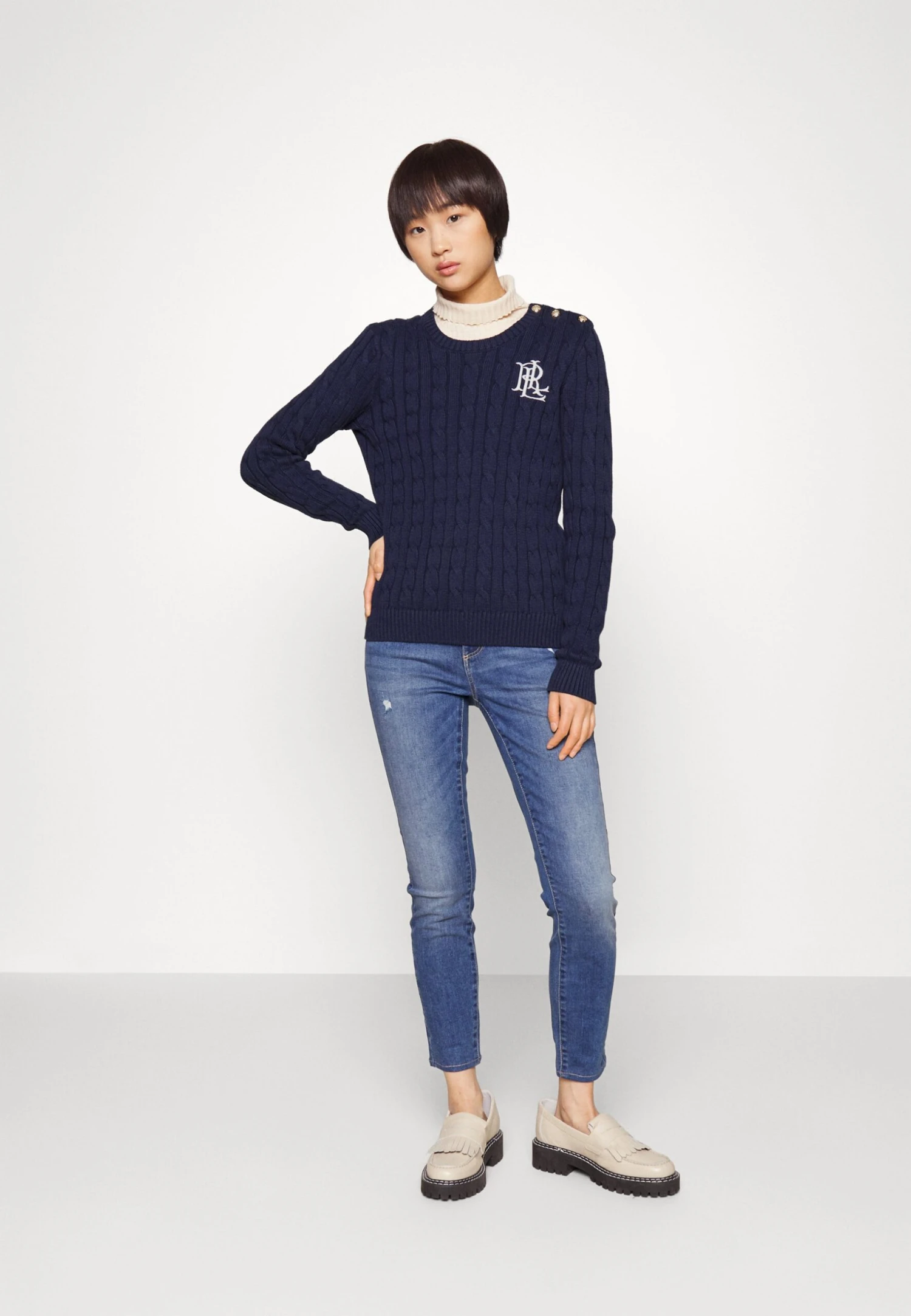 Montiva Long Sleeve - Pullover - Refined Navy 4 Montiva Long Sleeve - Pullover - Refined Navy – Image 2