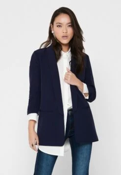 ONLY Onlelly 3/4 Life Blazer - Manteau Court - Evening Blue