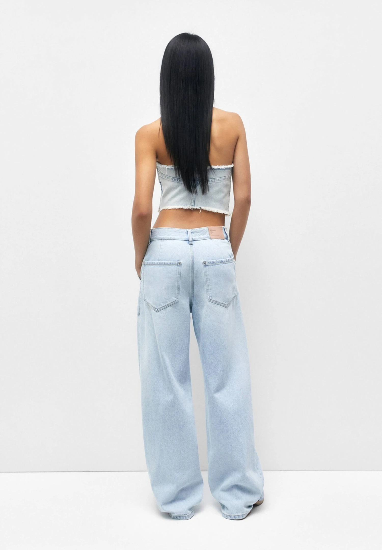 PULL & BEAR Carpenter - Jean Droit - Blue 5 PULL & BEAR Carpenter - Jean Droit - Blue – Image 3