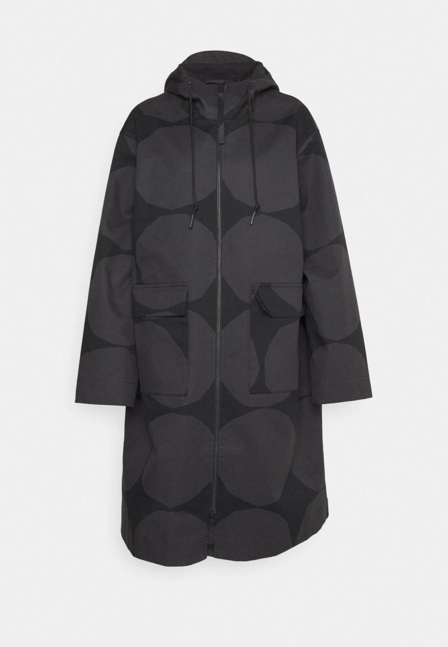 Marimekko Mangaani Kivet - Manteau Classique - Dark Grey, Black 8 Marimekko Mangaani Kivet - Manteau Classique - Dark Grey, Black – Image 6