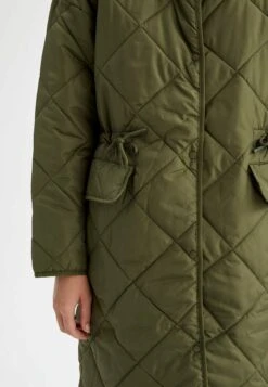 DeFacto Oversize Fit - Manteau D'Hiver - Khaki -Next Soldes 79f7a3373aa54ad186d0b619853ffc1e