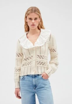 CLAUDIE PIERLOT Madelaine - Gilet - Ecru 11 CLAUDIE PIERLOT Madelaine - Gilet - Ecru -Next Soldes 7aaccde950d84e008531c0bb58e06fbf