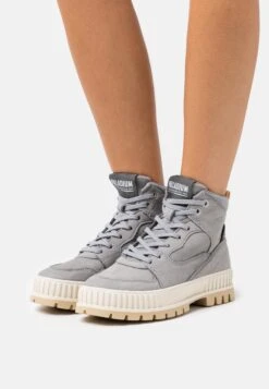 Palladium Pallashock - Bottines À Lacets - Cloudburst