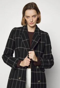 IVY OAK Carola - Manteau Classique - Check Black -Next Soldes 7bdc706a29df4af3a215ee5955534e1c