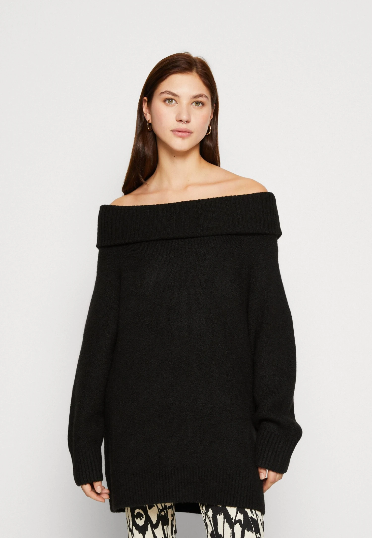 Monki Pullover - Black Dark 2 Monki Pullover - Black Dark