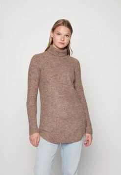 Pieces Pcellen Long - Pullover - Fossil