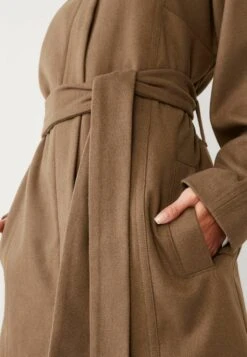 Next Funnel Neck Formal Standard - Manteau Classique - Brown -Next Soldes 7e23f4de9fcc449fa143fa77daa9560b