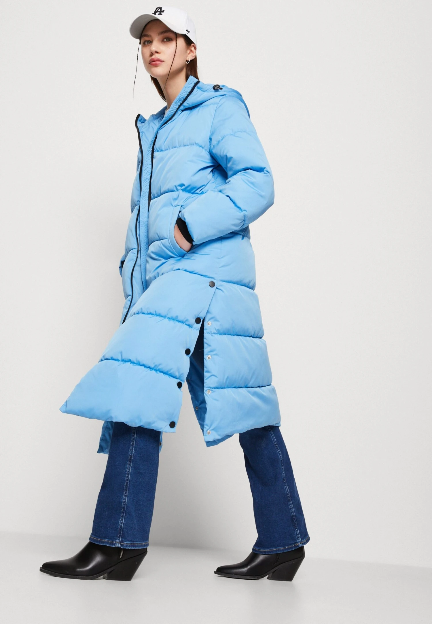 Yaskimmie Padded - Manteau D'Hiver - Azure Blue 6 Yaskimmie Padded - Manteau D'Hiver - Azure Blue – Image 4