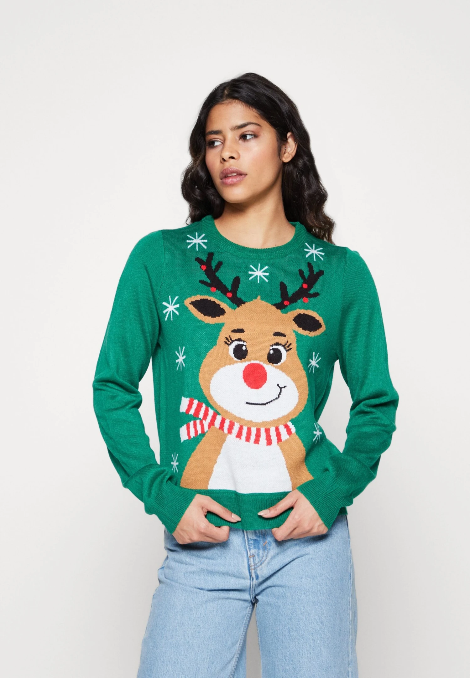 ONLY Onlxmas Rudolphia - Pullover - Lush Meadow 3 ONLY Onlxmas Rudolphia - Pullover - Lush Meadow