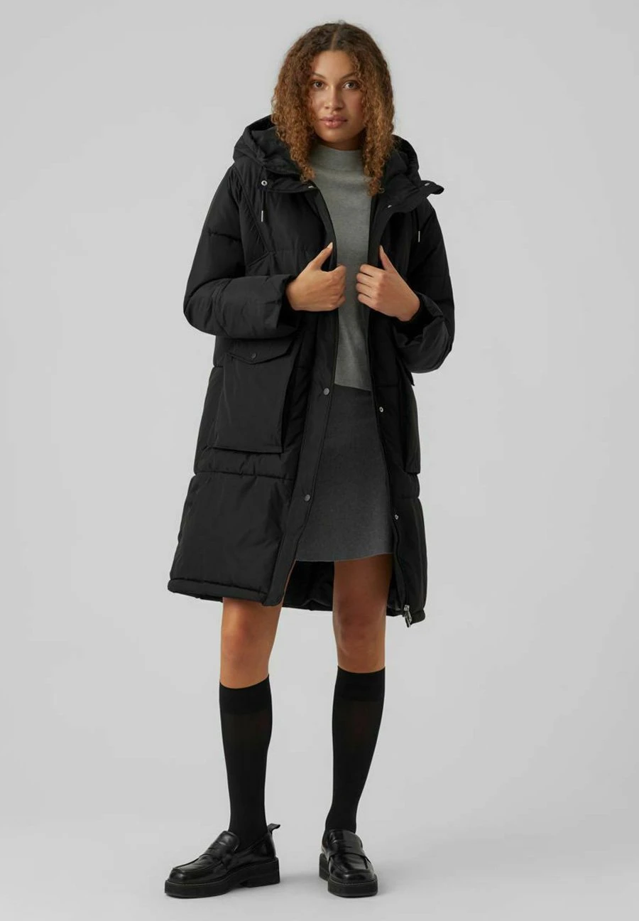 Vero Moda Mantel - Manteau D'Hiver - Black 4 Vero Moda Mantel - Manteau D'Hiver - Black – Image 2