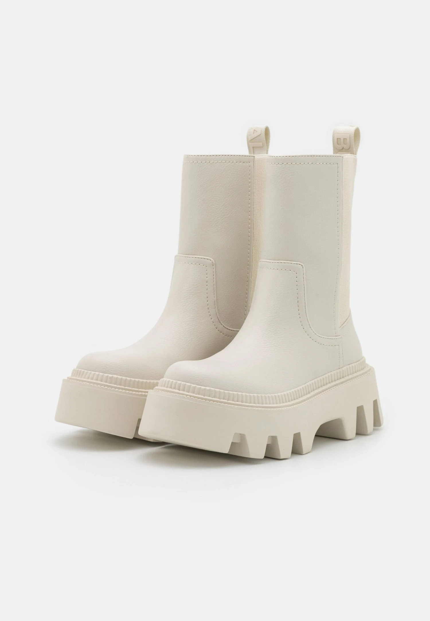 Buffalo Flora Chelsea - Bottines À Plateau - Cream 5 Buffalo Flora Chelsea - Bottines À Plateau - Cream – Image 3