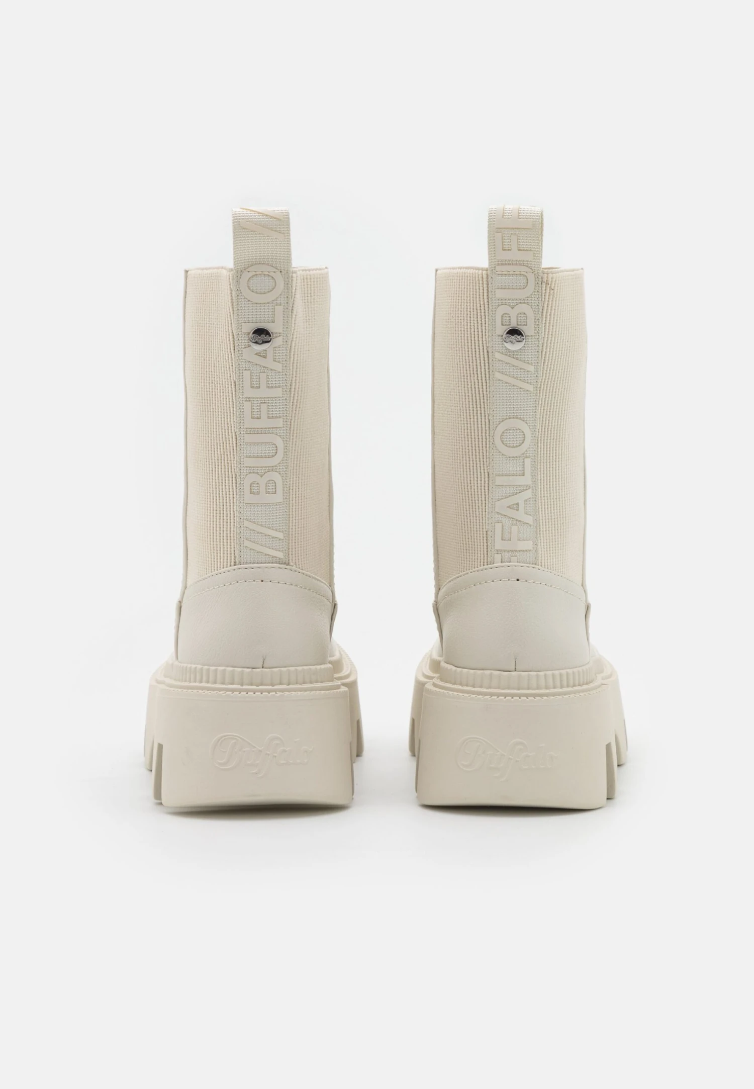 Buffalo Flora Chelsea - Bottines À Plateau - Cream 6 Buffalo Flora Chelsea - Bottines À Plateau - Cream – Image 4