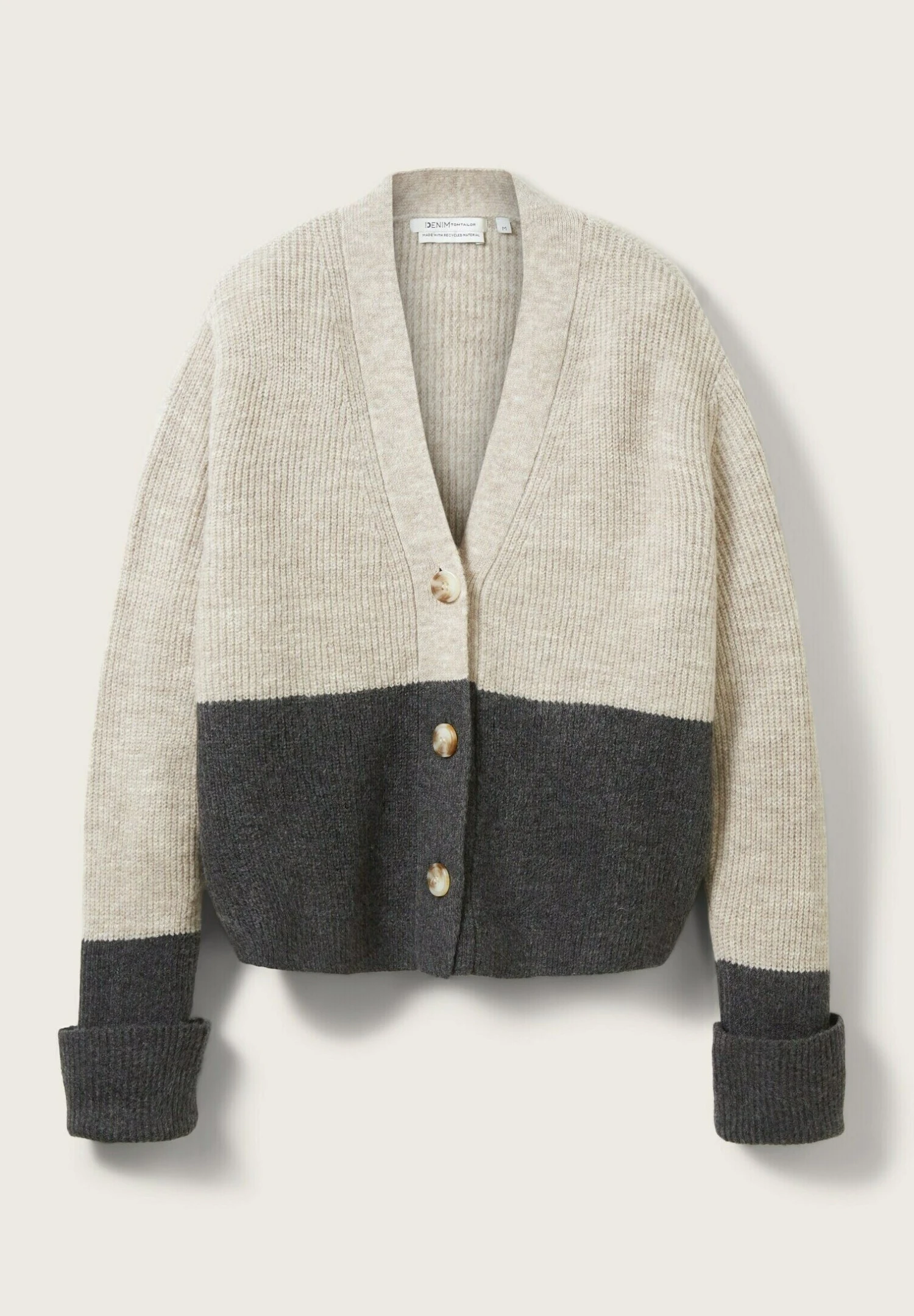 TOM TAILOR Denim Gilet - Shale Grey Melange 11 TOM TAILOR Denim Gilet - Shale Grey Melange – Image 9