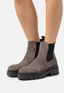 Tamaris Bottines À Plateau - Grey