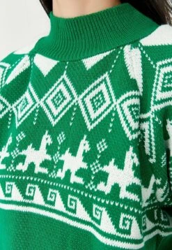 Trendyol Christmas - Pullover - Green -Next Soldes 82044d8960264733b65d7e67c73d8ec7