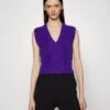 Rag & Bone Elizabeth Cable Vest - Pullover - Purple 1 Rag & Bone Elizabeth Cable Vest - Pullover - Purple -Next Soldes 83978e70e0f34e52ab1537f2b380b9c5