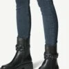 Tamaris Chelsea - Bottines À Plateau - Black