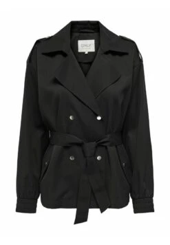ONLY Kurzer - Trench - Black -Next Soldes 85dc0eea86cd420b9ab984f8cec62748