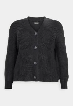 Onccarol Nice Cardigan Plus Size - Gilet - Black 12 Onccarol Nice Cardigan Plus Size - Gilet - Black -Next Soldes 86aac276658341e3a95b9d0f0aab0bb3