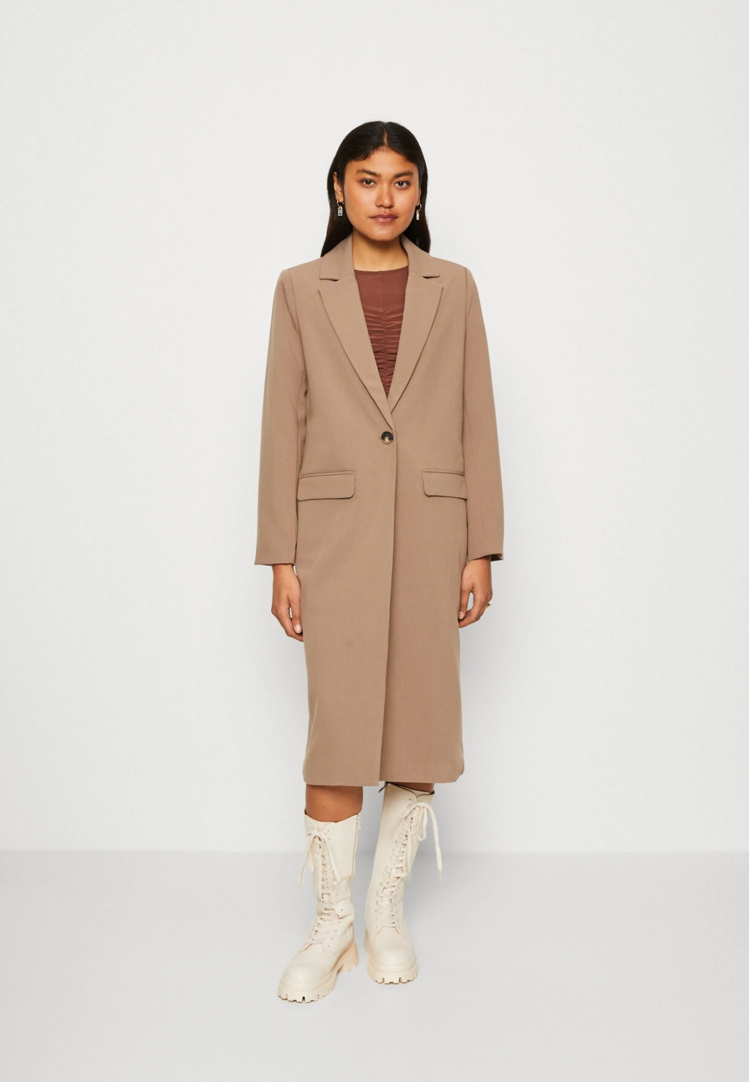 Object Objsigrid - Manteau Classique - Fossil 3 Object Objsigrid - Manteau Classique - Fossil