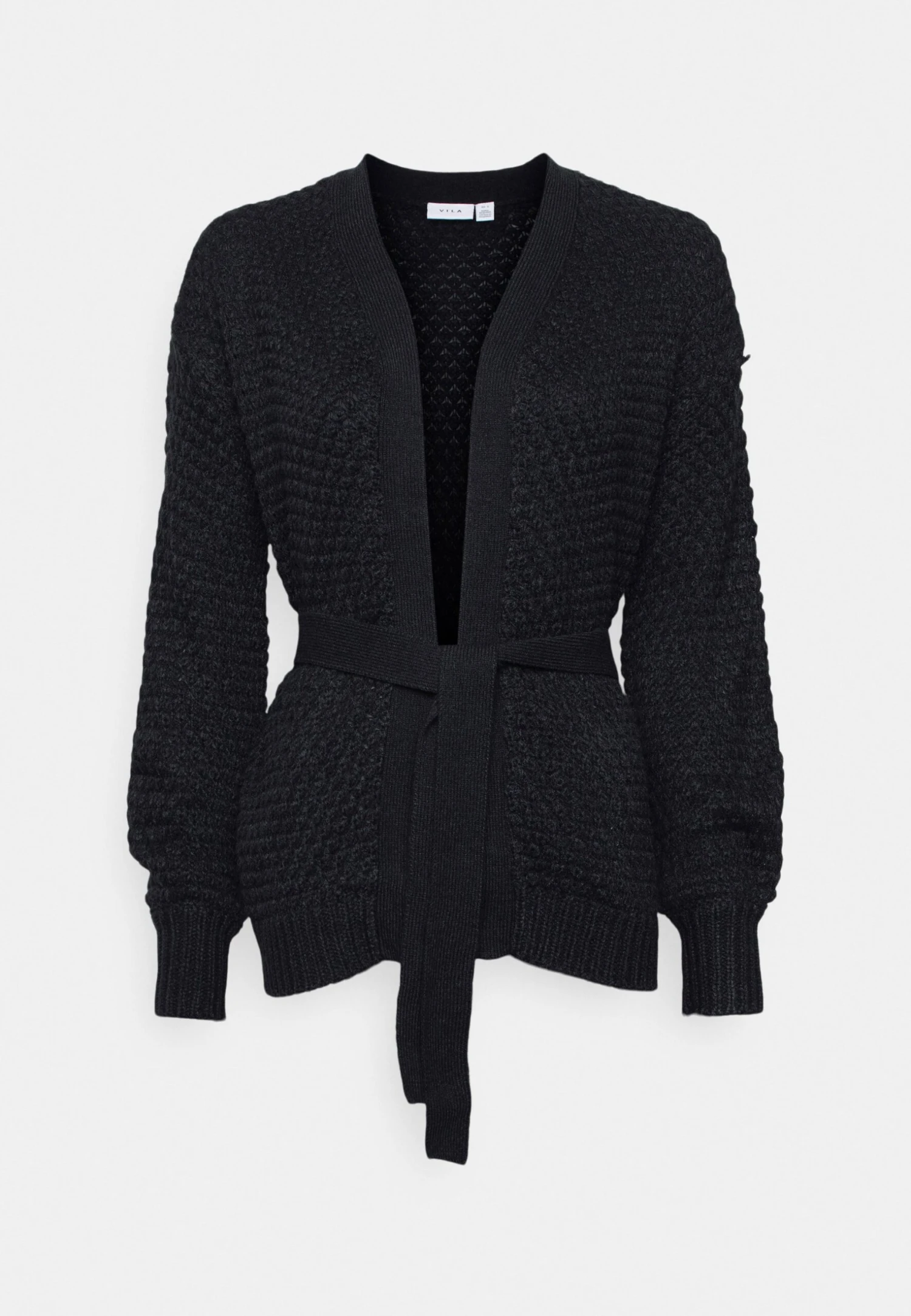 Viliomy Long Open Cardigan - Gilet - Black 7 Viliomy Long Open Cardigan - Gilet - Black – Image 5