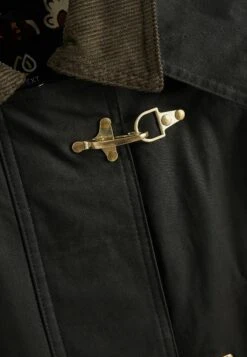 Next Waxed Effect With Duffle Fastening Standard - Manteau Court - Black -Next Soldes 8a7d98d43f94483d98e0d64fe5913889