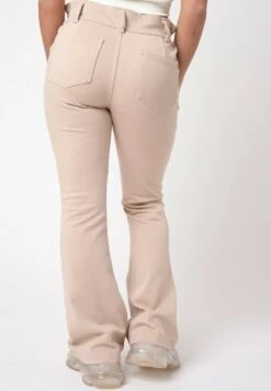 Paper Bag - Jean Flare - Beige -Next Soldes 8bcd5b5e48984af2844efbcf4fb5c363