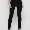 ONLY Onlblush Mid Raw - Jeans Skinny - Black Denim