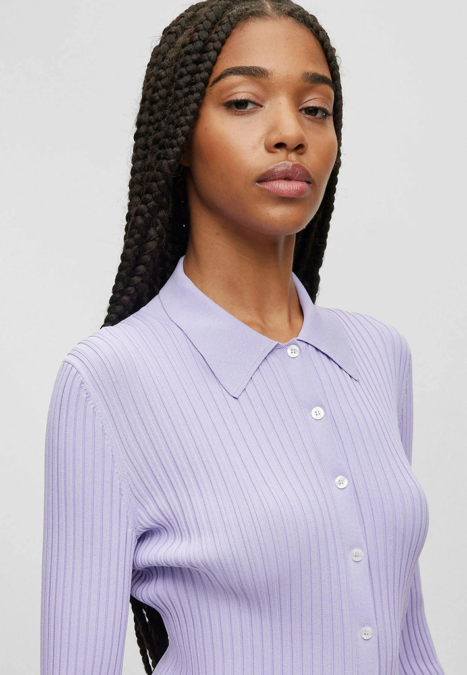 Hugo Sharita - Gilet - Light Purple Four 6 Hugo Sharita - Gilet - Light Purple Four – Image 4