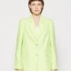 Selected Femme Slfbinna Relaxed - Manteau Court - Sharp Green -Next Soldes 8d44ba18639e43bb94a9674d19fc8541