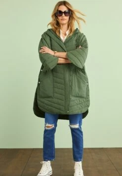 Next Shower Resistant Quilted Standard - Manteau D'Hiver - Khaki Green
