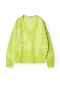 ADOLFO DOMINGUEZ V-Neckline - Pullover - Pistachio Green -Next Soldes 8e67cd3f66e74908936abfa816d29e3f