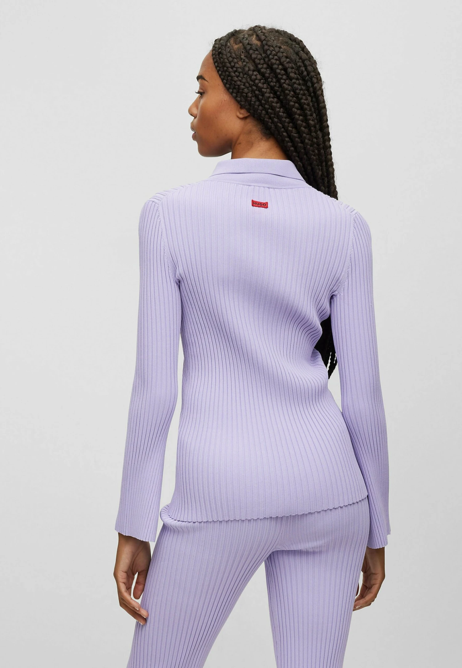 Hugo Sharita - Gilet - Light Purple Four 5 Hugo Sharita - Gilet - Light Purple Four – Image 3