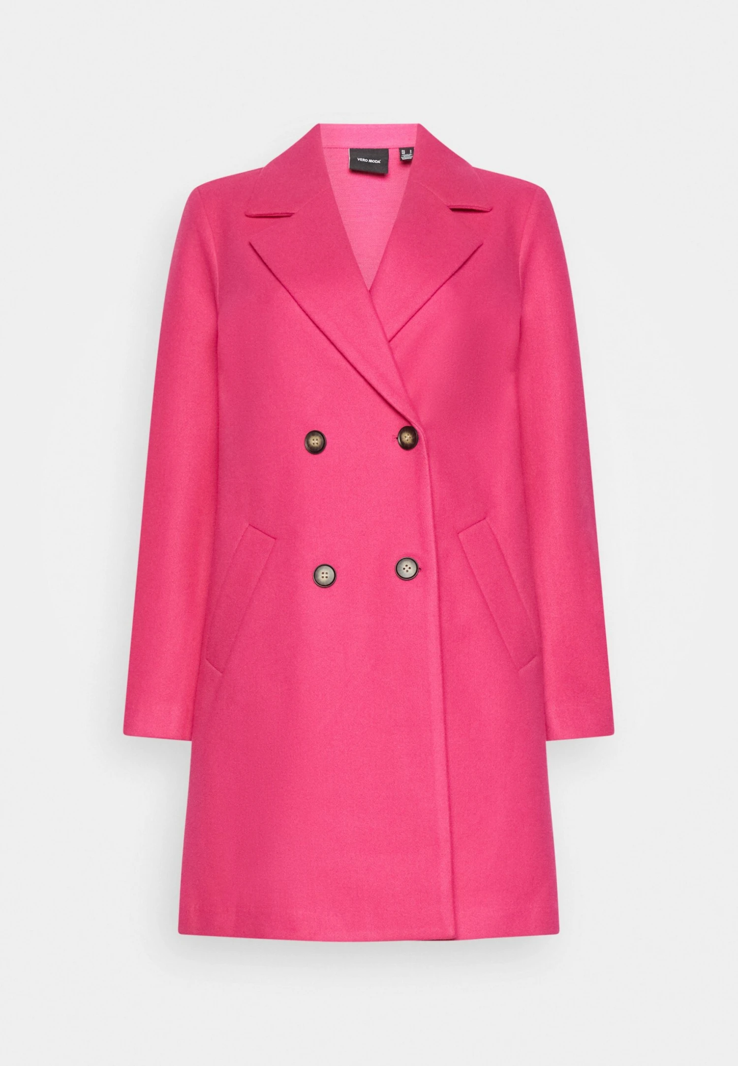 Vero Moda Vmvinceparis - Manteau Court - Pink Yarrow/Solid 3 Vero Moda Vmvinceparis - Manteau Court - Pink Yarrow/Solid