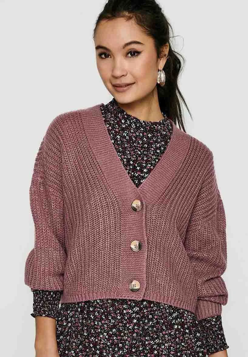 ONLY Carolspring Ls - Gilet - Nostalgia Rose 6 ONLY Carolspring Ls - Gilet - Nostalgia Rose – Image 4