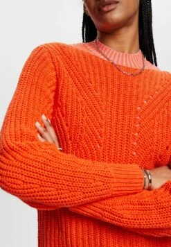 ESPRIT Tape Stitch - Pullover - Orange Red New 13 ESPRIT Tape Stitch - Pullover - Orange Red New -Next Soldes 94a4b76d6b6b4e16a82eb45c1fdb5089