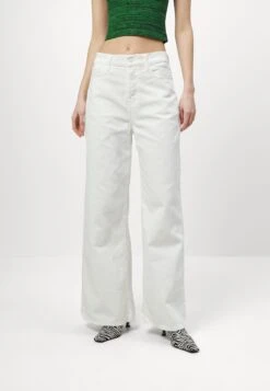 7 For All Mankind Zoey Milk - Jean Droit - White