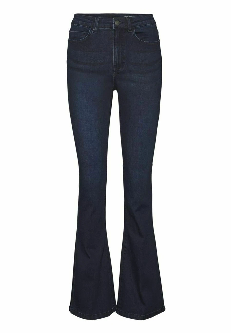 Noisy May Nmsallie - Jean Flare - Dark Blue Denim 3 Noisy May Nmsallie - Jean Flare - Dark Blue Denim
